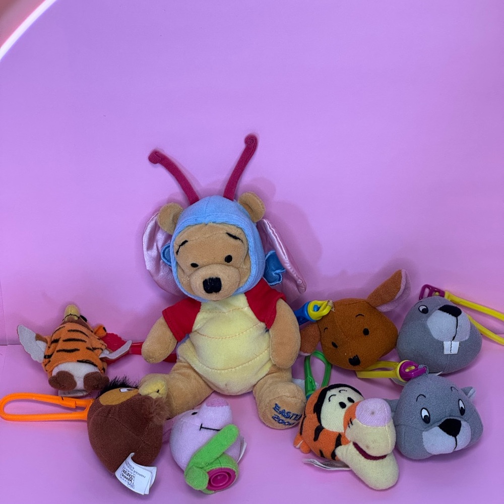 Disney Winnie the Pooh and Friends Plush lot